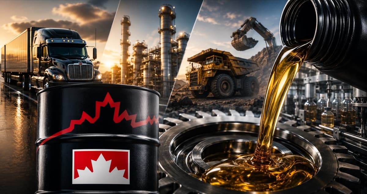 Lubricantes Petro-Canada para transporte, refinería, minería y mantenimiento industrial en México
