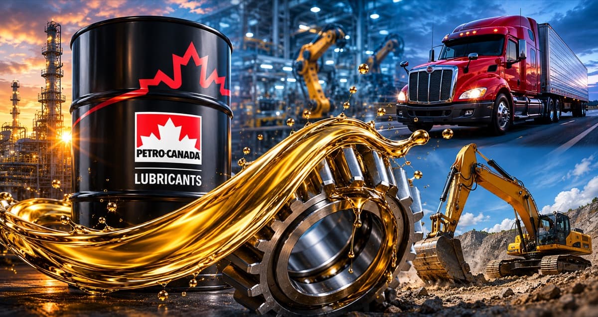 Distribución de lubricantes Petro-Canada para empresas industriales en México